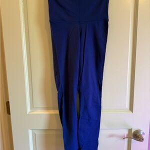Women's Blue Super High Waisted Leggings